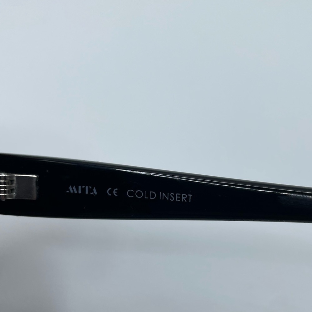 MITA SOLE Black Oversized Womens 100% Sustainable Sunglasses C2 54-22-145 NWOT - Picture 9 of 12